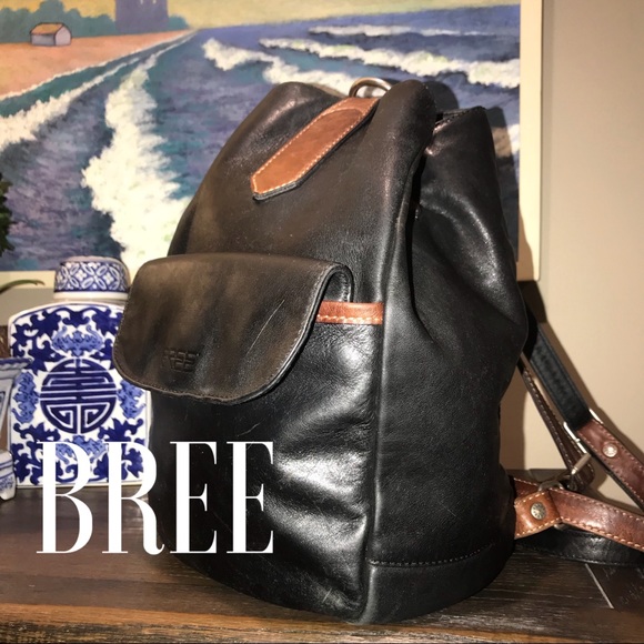 bree leather backpack